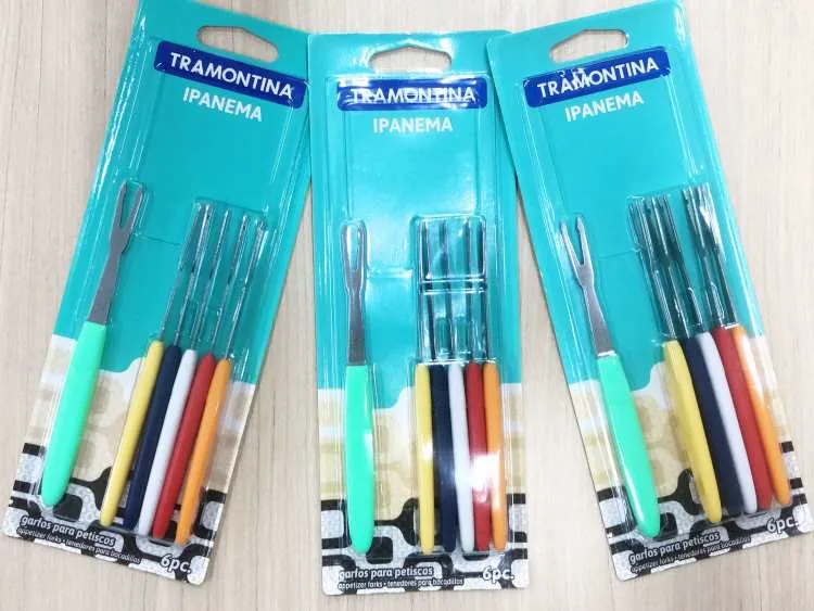 Jogo Petiscos Ipanema 6Pcs Tramontina — Diversos