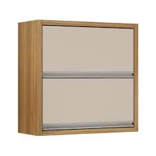 Aereo Jade 2Pts Basculantes Carvalho.Off White CHF Moveis