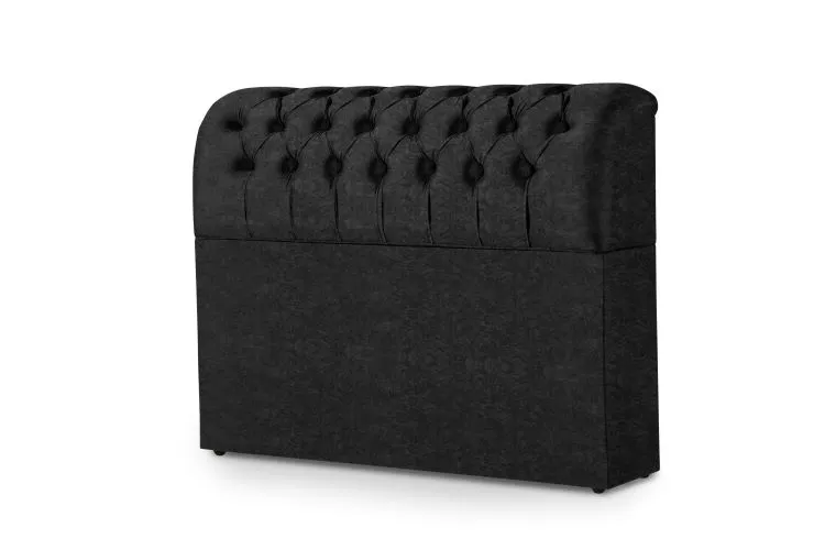 Cabeceira Casal Comodino Premium Bonan — Pavia Preto 201
