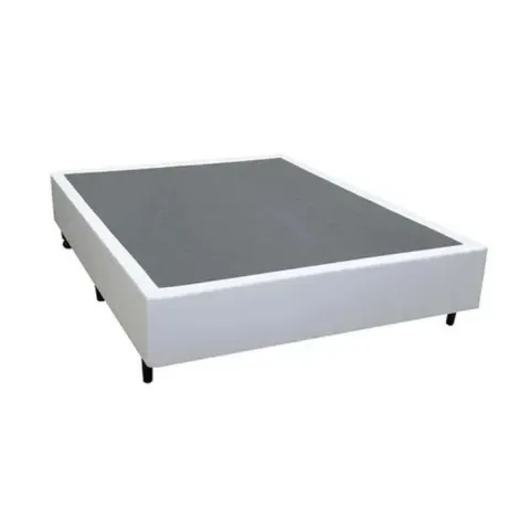 Base Casal 138x188x40 Corino Branco SR Movelaria