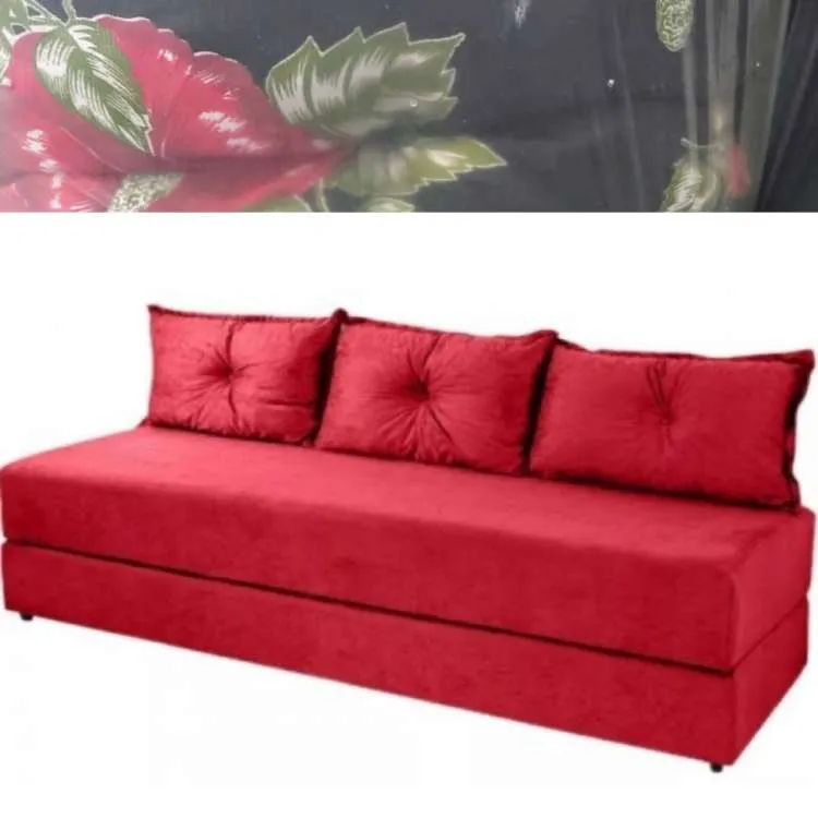 Multiuso Sofanete King Azul SR Esfotados — KING Vermelho