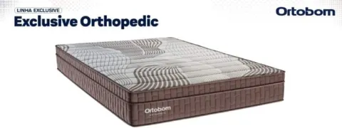 Colchao Casal Orthopedic 138x188x28 Ortobom