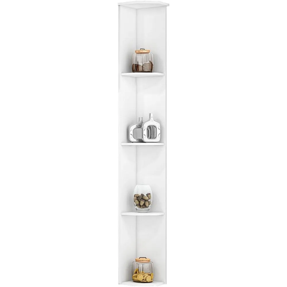 Aereo Bruna 3Pts c 2Vidros 120cm Capuccino Amendoa Poquema — Cantoneira Branco