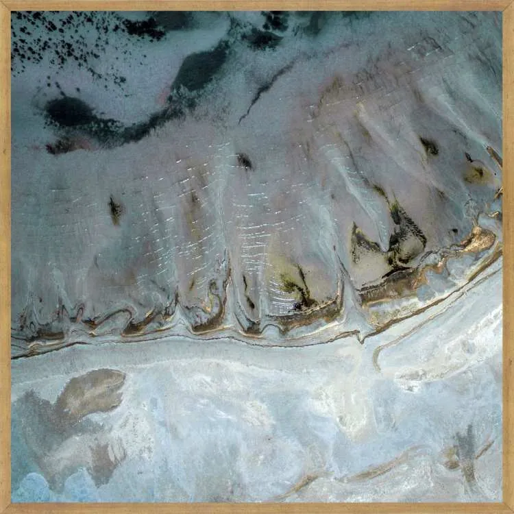 Quadro Abstrato TOP2641 com Vidro 63x63cm Top Art — Abstrato TOP 3309
