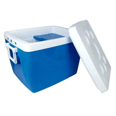 Caixa Termica 75L Azul Metalurgica Mor
