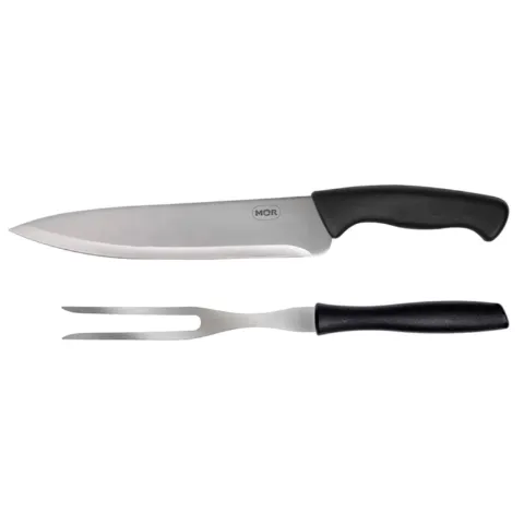 Conjunto Assador Churrasco Inox 2 Pcs Metalurgica Mor