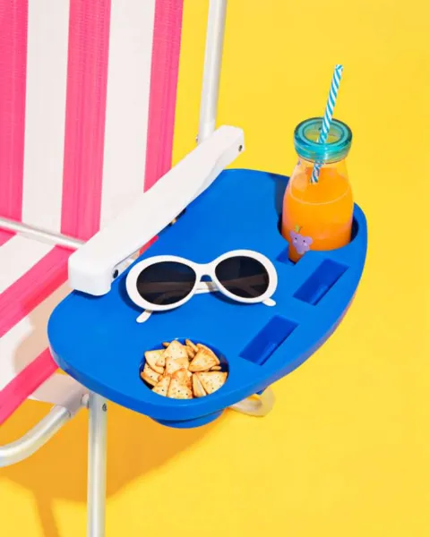 para Cadeira de Praia Azul Metalurgica Mor