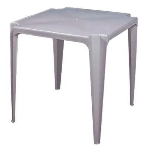 Mesa Plastica Bela Vista Branco Metalurgica Mor