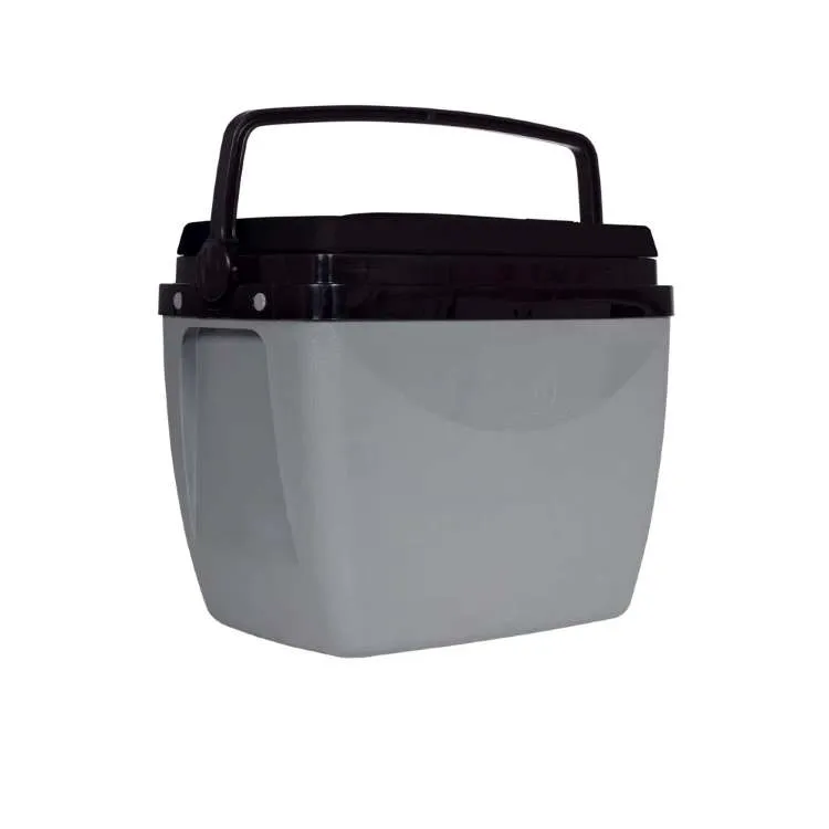 Caixa Termica 18L Azul Metalurgica Mor — Caixa Termica 18L -  Cinza/Preto