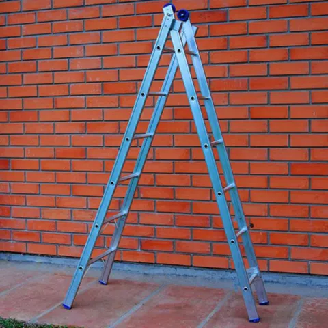 Escada Aluminio Extensivel 2x6 12 Degraus Metalurgica Mor
