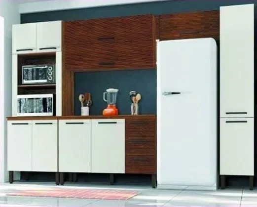 Tampo para Balcoes Ametista 754.784 Nogueira Kits Parana — Cozinha Ametista Ilustração Nog/Off