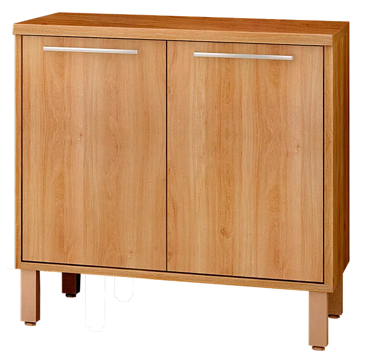 Balcao Cozinha Paris 80 2P para CookTop 4Bcs Carvalho Salleto — Balcao 80 2P4Bcs Carvalho
