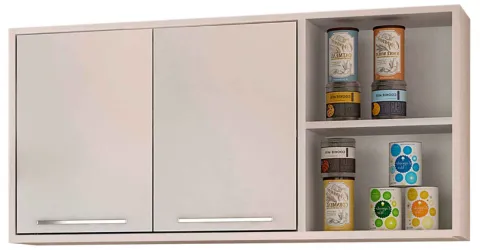 Aereo Cozinha Paris 120 2P2N Branco Salleto