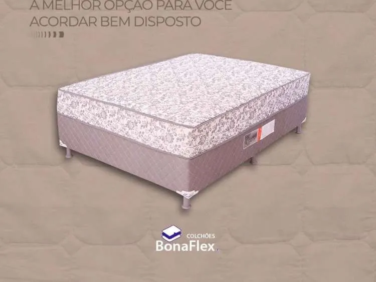 Colchao Casal Omega D20 Tec Liso 138x188x12 Valle — Casal Spring Bonnel