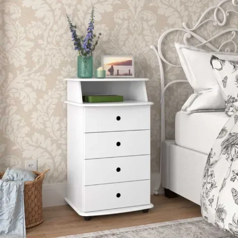 Mesa de Cabeceira Luxo 2 1N4G EJ Moveis