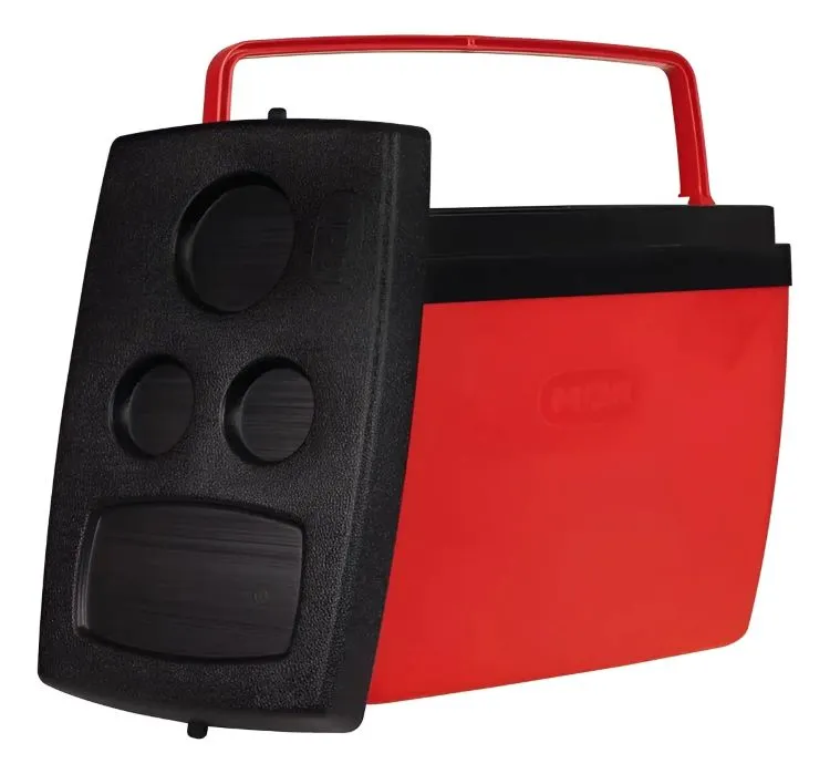 Caixa Termica 18L Azul Metalurgica Mor — Caixa Termica 18L - Vermelho com Preto