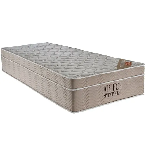 Colchao Casal AirTech Spring Pocket 138x188x25 Ortobom — Colchão Solt AirTech Spring Pocket 88x35