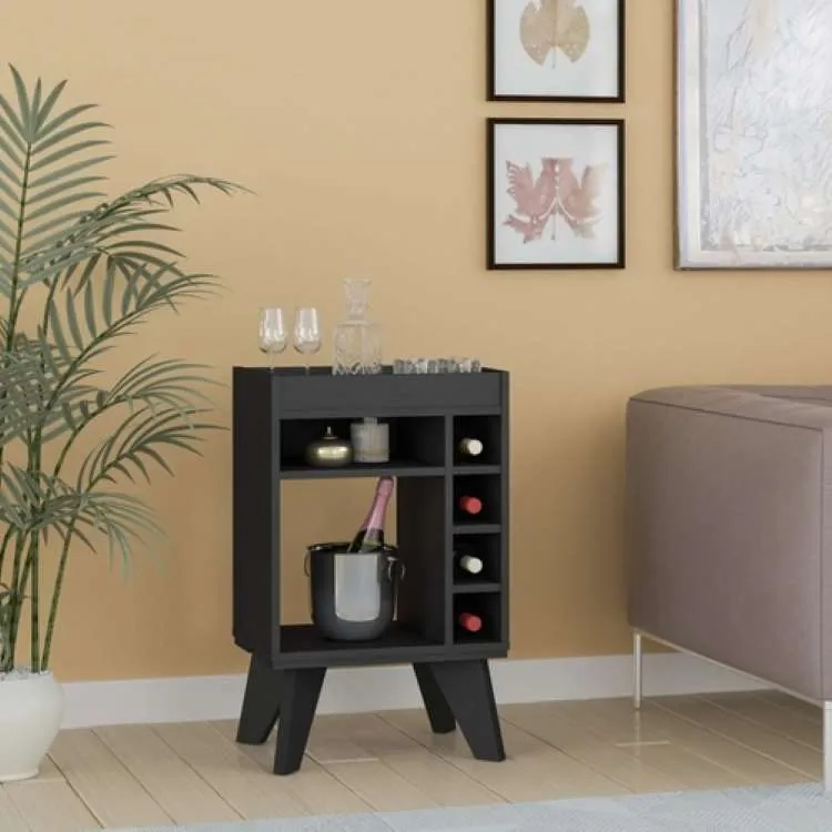 Bar Retro Drink Artely — Preto