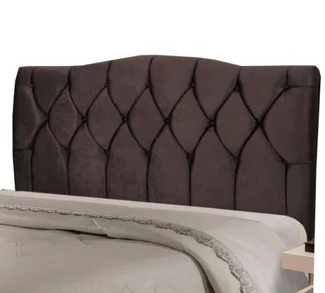 Cabec Solteiro Imperatriz 90 Corino Branco 2500 Sr Cabec — Cabec Solteiro Veludo Chocolate 1702