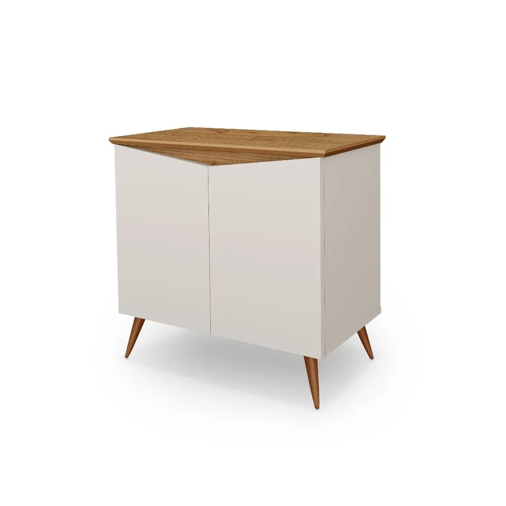 Buffet Aparador Encanto 2Pts Maria M — Off White/Nature