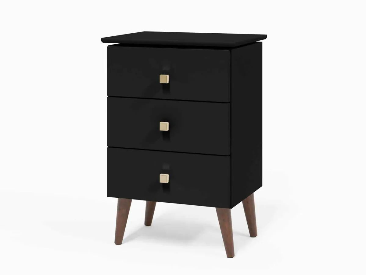 Mesa Lateral Liv 3G Maria M — Preto
